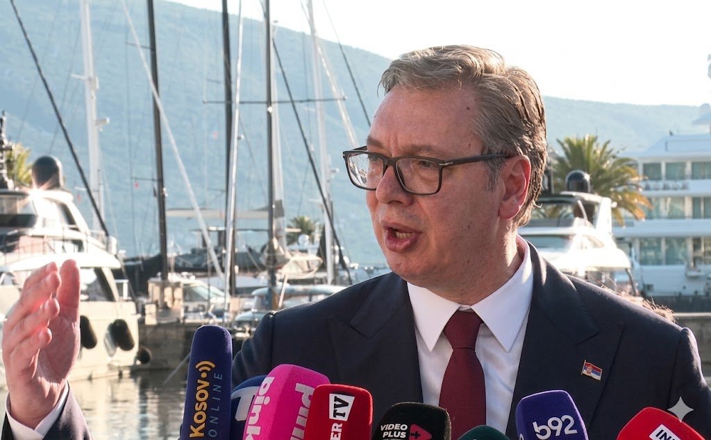 Aleksandar Vucic u Tivtu