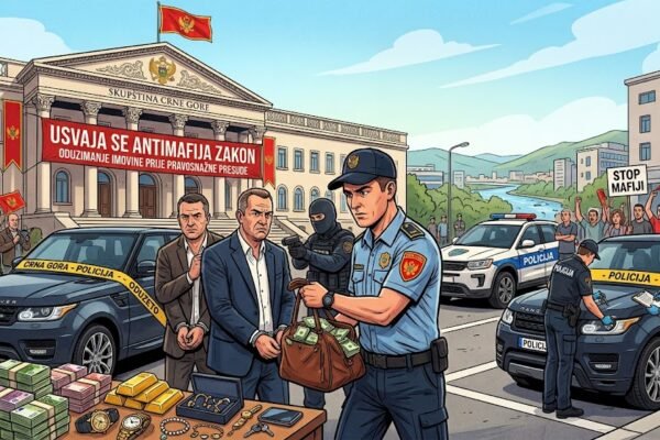 Zakonom je predviđeno oduzimanje imovine prije pravosnažne presude