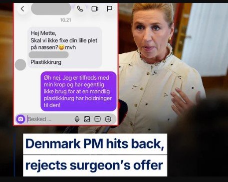 Danska premijerka Mete Frederiksen