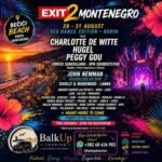 Festival EXIT na Bečićkoj plaži 2026