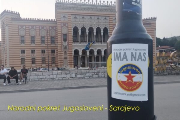 Plakati koji su juče osvanuli u Sarajevu