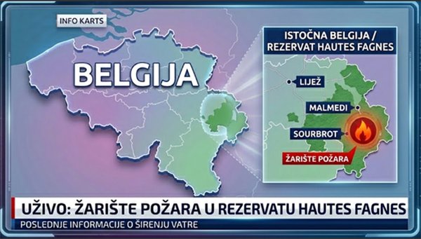 Istok Belgije u plamenu