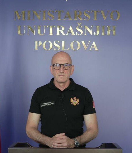 Miodrag Bešović, direktor Direktorata za zađtitu i spašavanjen MUP