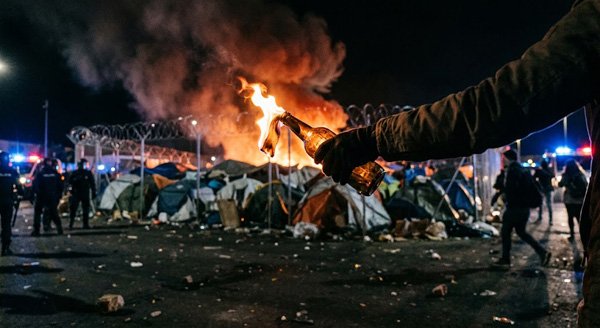Napad na migrante u Ceuti