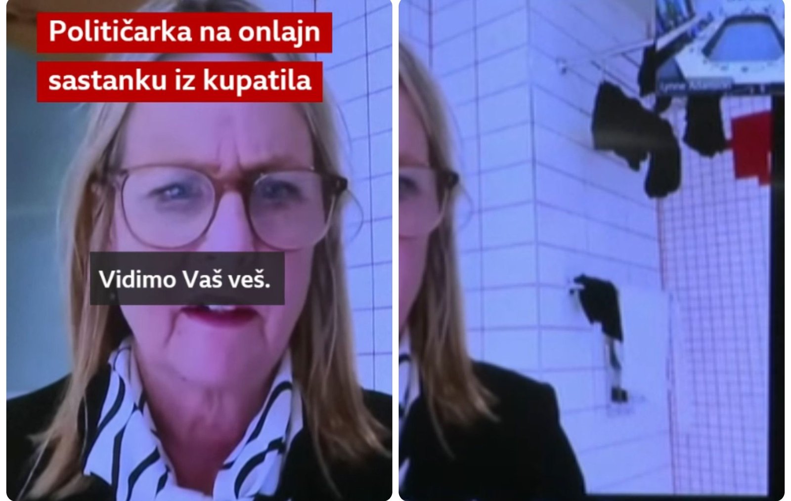 Ujključenje političarke sa Novog Zelanda na zum sastank