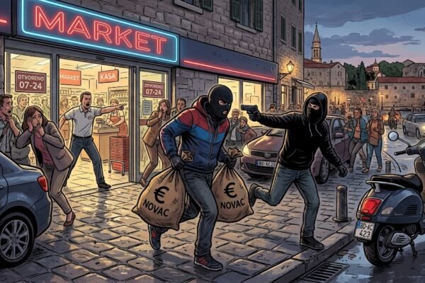 Pljačka se dogodila oko 23 sata