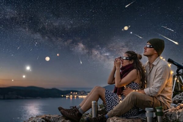Spektakl na nebu iznad planete Zemlje