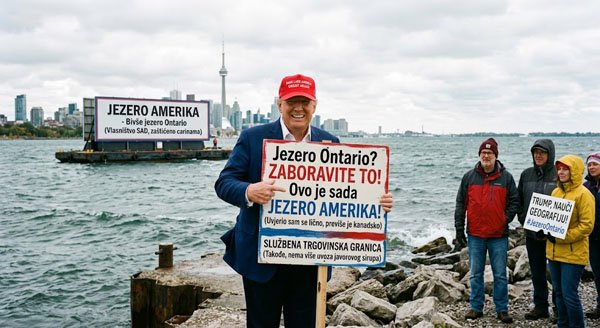 Tramp mijenja ime jezeru Ontario