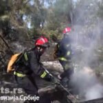 Vatrogasci u Srbiji gase požare