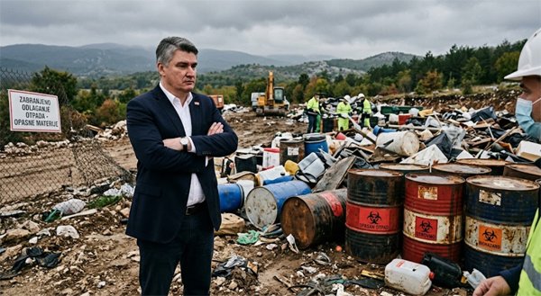 Milanović organizovao vanrednu sjednicu zbog opasnog otpada u Gospiću