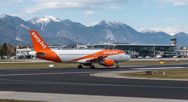 EasyJet avioni od Ljubljane do Berlina