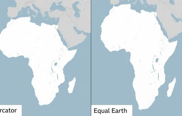 Izmijenjena mapa Afrike